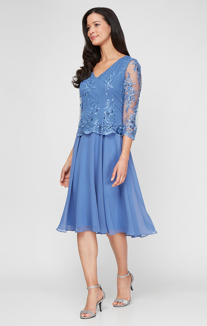 alex evenings petite dresses Lindsay Cold Shoulder Mesh Gown Black / 4P forward individual. Lace Midi Dress Dillards Lace