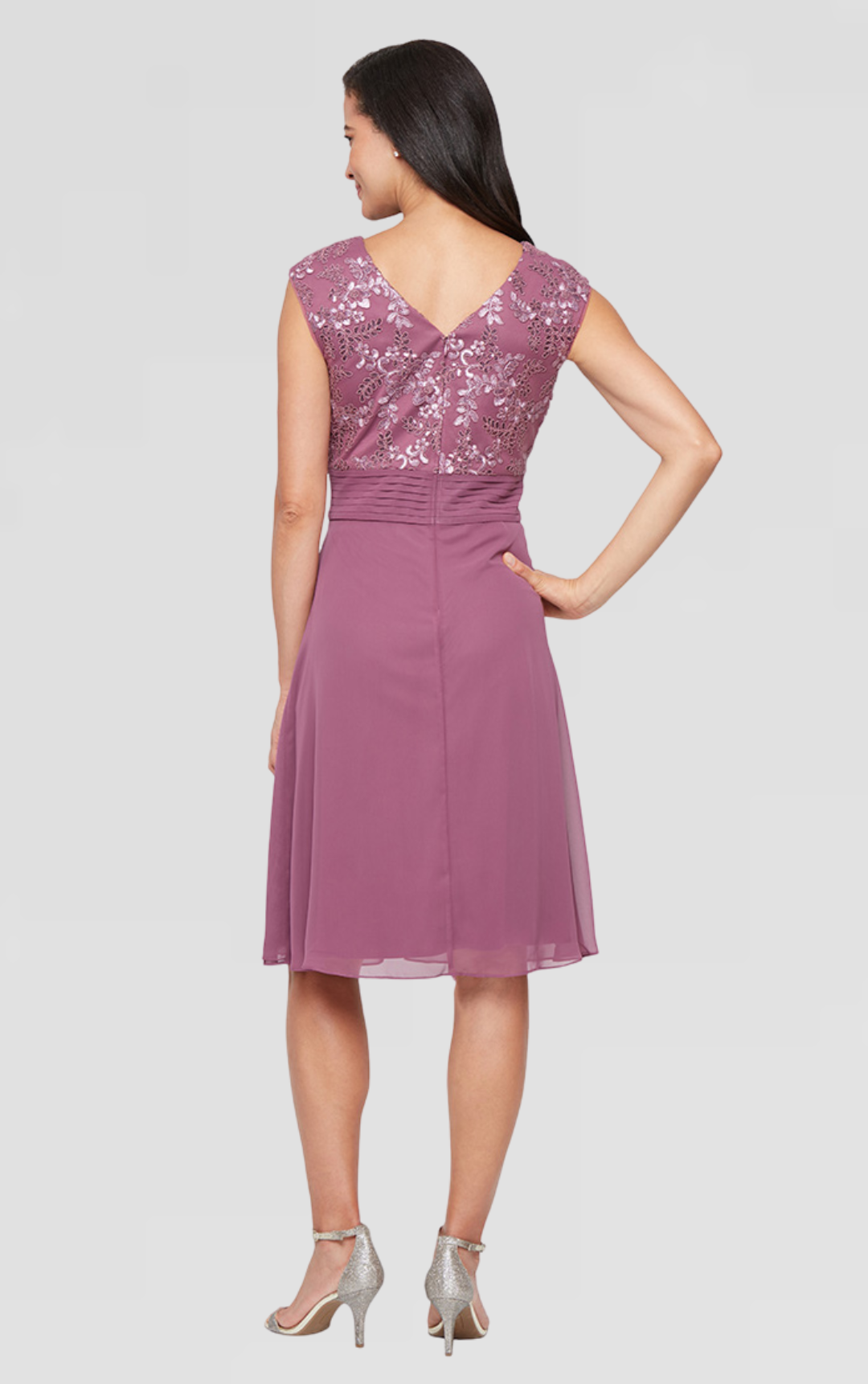Alex Evenings 81171802 Short Mother of the Bride Cocktail Dress