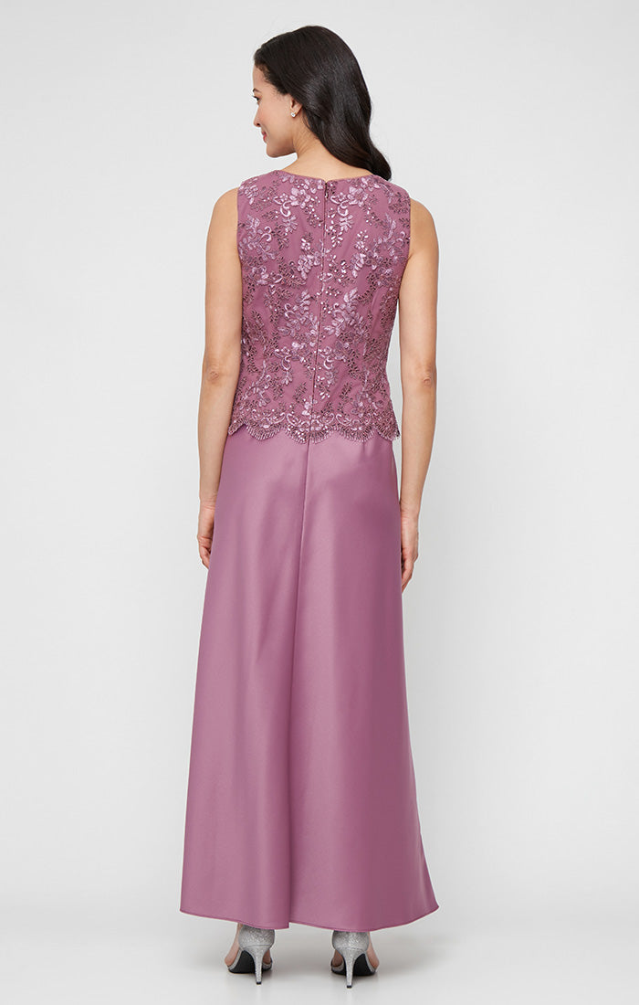 Alex Evenings 82171823 Formal Long Petite Mother of the Bride Jacket Dress