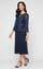 Mother of the Bride Dresses Sequin Mother of the Bride Jacket Midi Dress Navy