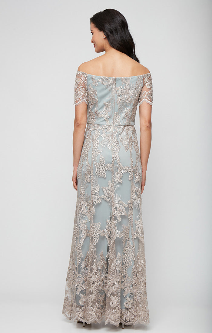 Alex Evenings 81171828 Long Formal Evening Dress
