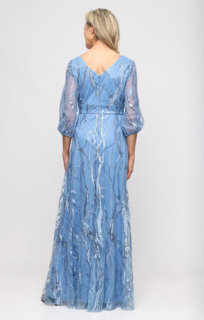Mother of the Bride Dresses Long Formal A Line Mother of the Bride Dress Alex Evenings 81171946 Skyblue