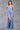Prom Dresses Glitter Long Formal Fitted Slit Prom Dress Dusty Blue