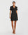 Cocktail Dresses Short Homecoming Pleated Blazer Mini Cocktail Dress Black