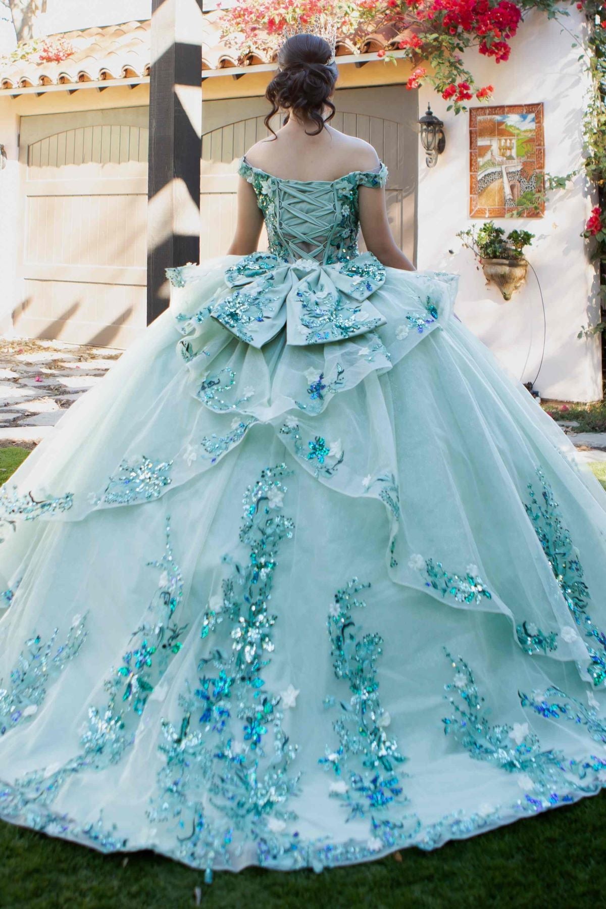 Cinderella Couture 8125J Long Prom Dress