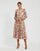 Cocktail Dresses Short Homecoming Ruffle Cocktail Dress White Multi