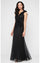 Formal Dresses Long Ruffle Formal Evening Dress Black