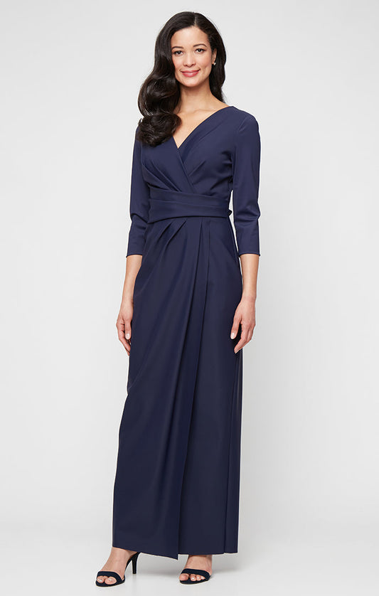 Mother of the Bride Dresses Formal Long Mother of the Bride Evening Dress Navy