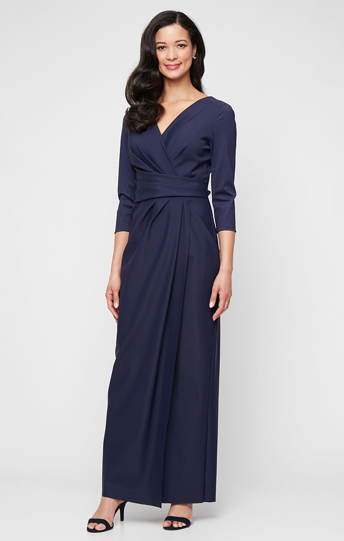 Mother of the Bride Dresses Formal Long Mother of the Bride Evening Dress Navy