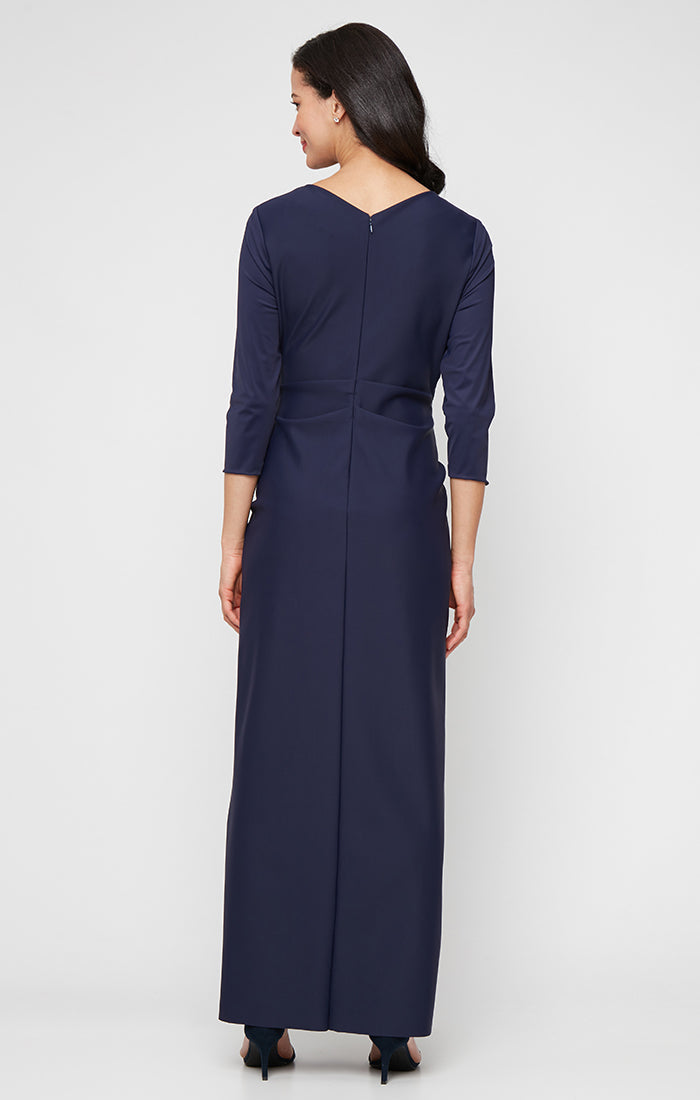 Mother of the Bride Dresses Formal Long Mother of the Bride Evening Dress Navy