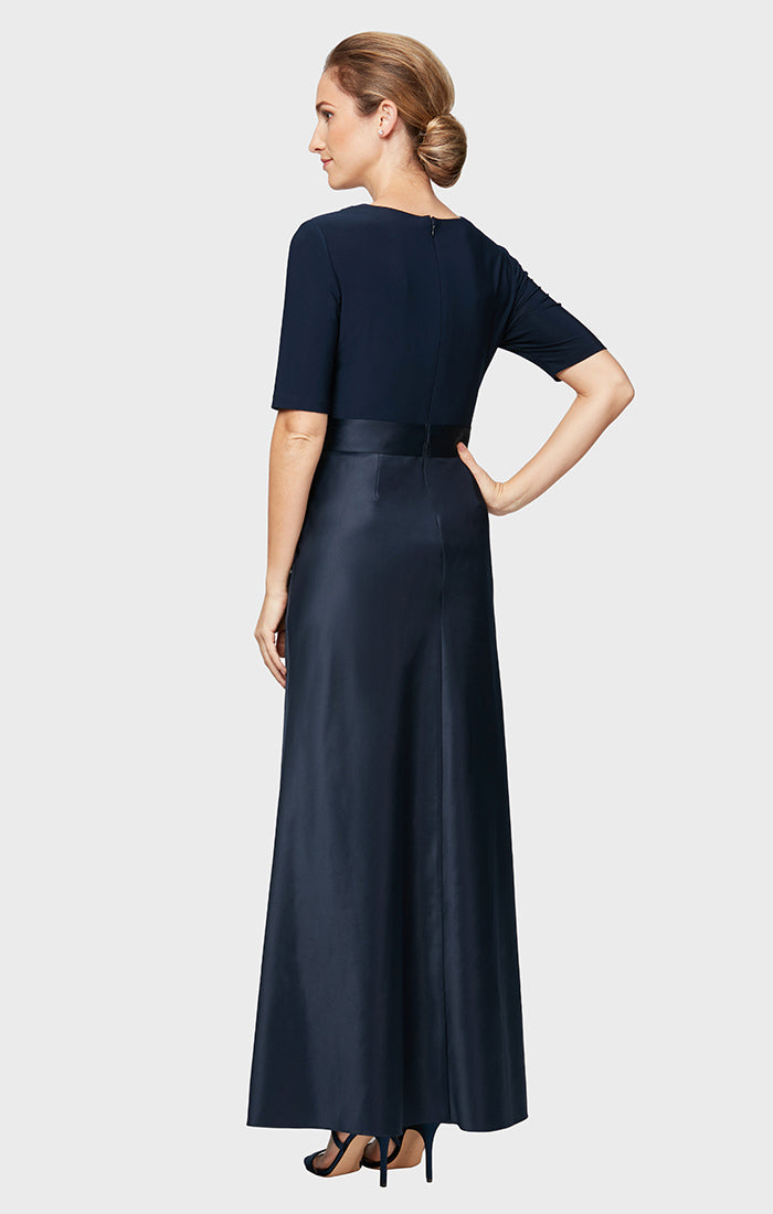 Mother of the Bride Dresses Ball Gown Long Formal Evening Mother of the Bride Dress Navy