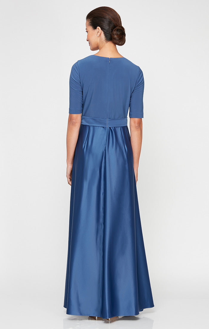 Mother of the Bride Dresses Ball Gown Long Formal Evening Mother of the Bride Dress Wedgewood