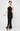 Formal Dresses Ruffle Long Formal Slit Evening Dress Black White