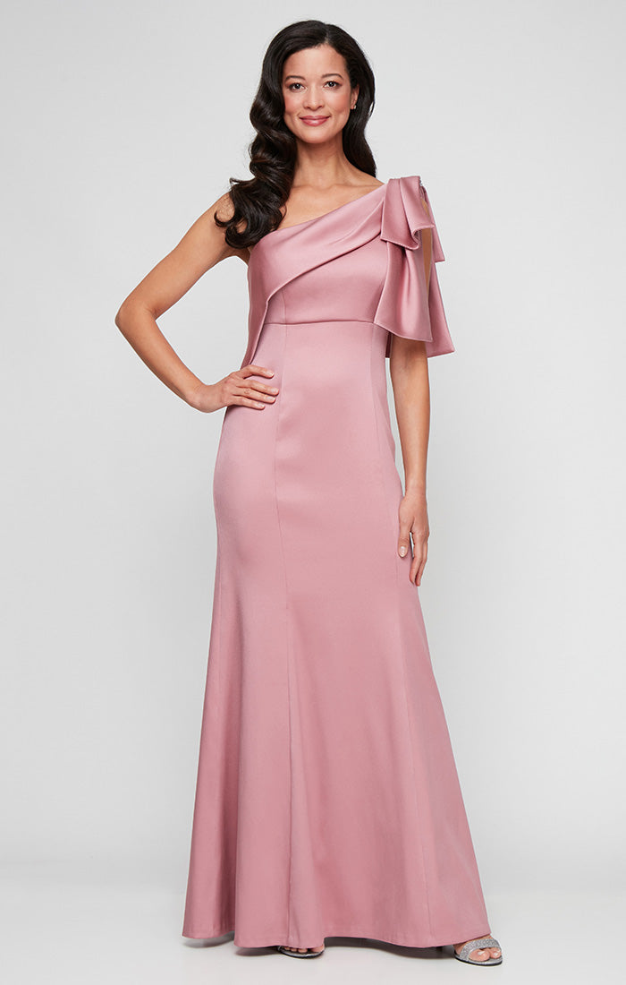 Formal Dresses Long A Line Formal Evening Dress Rose