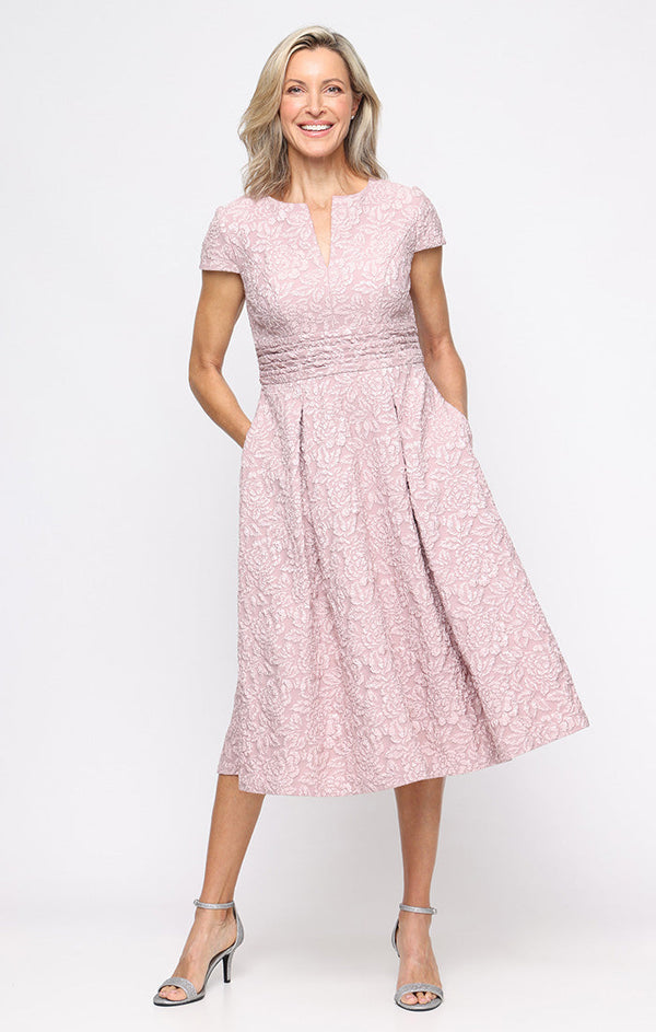 Short Midi A Line Cocktail Dress Alex Evenings 8157050