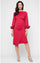 Mother of the Bride Dresses Short Mother of the Bride Ruffle Dress Cranberry