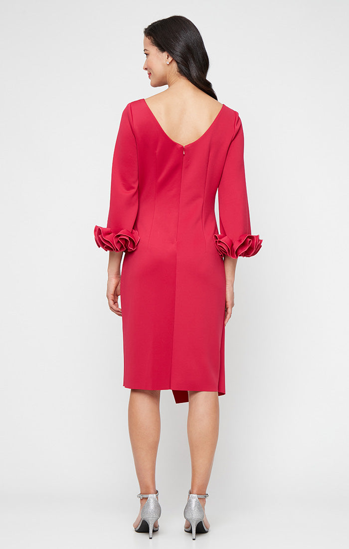 Alex Evenings 8160516 Short Mother of the Bride Ruffle Dress