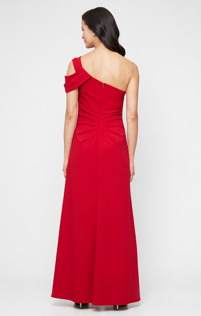 Formal Dresses Long Petite Formal Evening Slit Dress Red