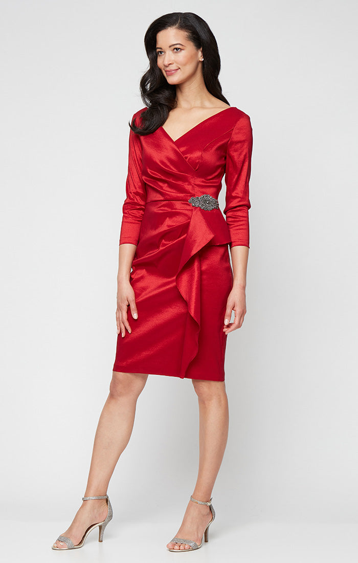 Cocktail Dresses Short Mini Cocktail Dress True Red