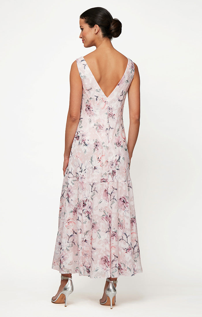 Alex Evenings 8275719 Homecoming High Low Floral Cocktail Petite Dress