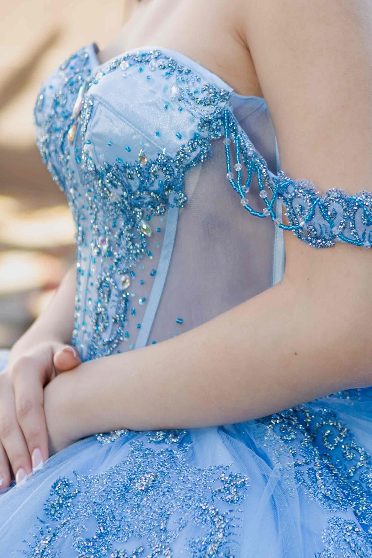 white christmas dresses Fabulous Custom Quinceañera Dress (Add Any Application of Your Choice to This Dress) M main image 0