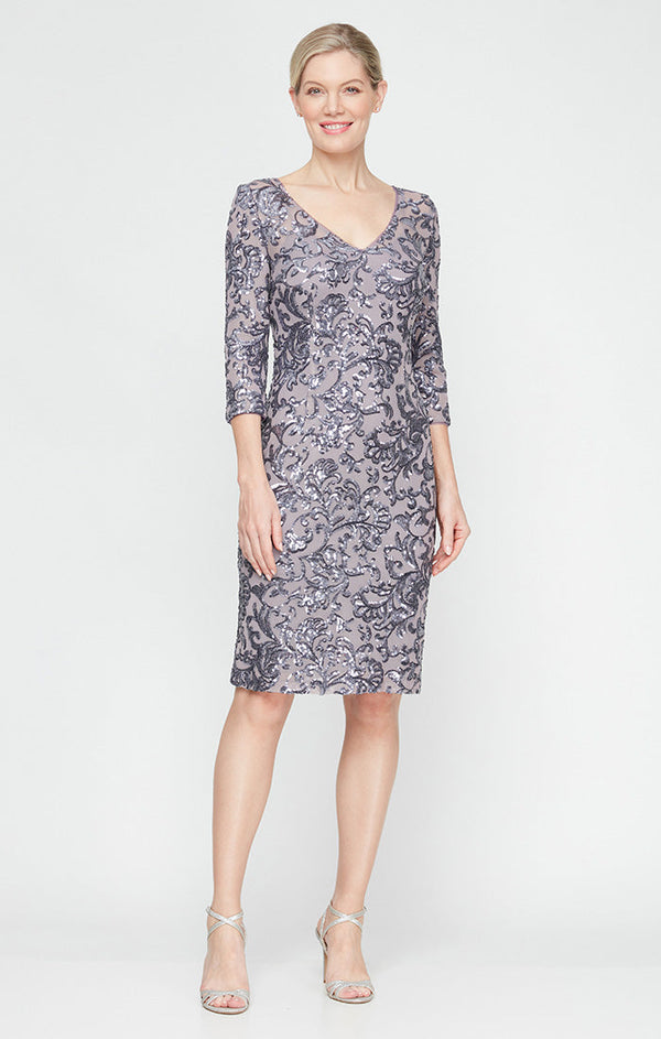Alex Evenings 8196943 Short Cocktail Mini Dress