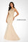 Formal Dresses Long Formal Floral Mermaid Evening Dress Champagne