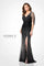 Formal Dresses Long Beaded Sequin Formal Evening Gown Black/Silver