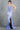 Prom Dresses Long Floral Applique Formal Prom Dress Dusty Blue
