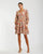Cocktail Dresses Short Ruffle Floral Cocktail Dress Pink Multi