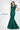Formal Dresses Formal Long Pleated Evening Dress Emerald