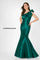 Formal Dresses Formal Long Pleated Evening Dress Emerald