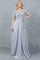 Formal Dresses A Line Long Formal Sequin Dress Silver