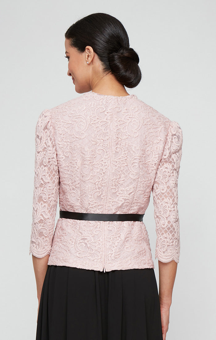 Alex Evenings 83122667 Formal Blouse Mother of the Bride Top