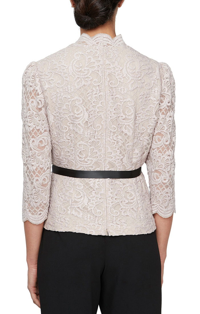Alex Evenings 83122667 Formal Blouse Mother of the Bride Top