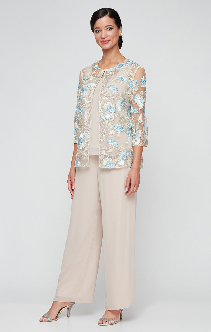 Alex Evenings 83171790 Twinset Formal Closure Jacket Top