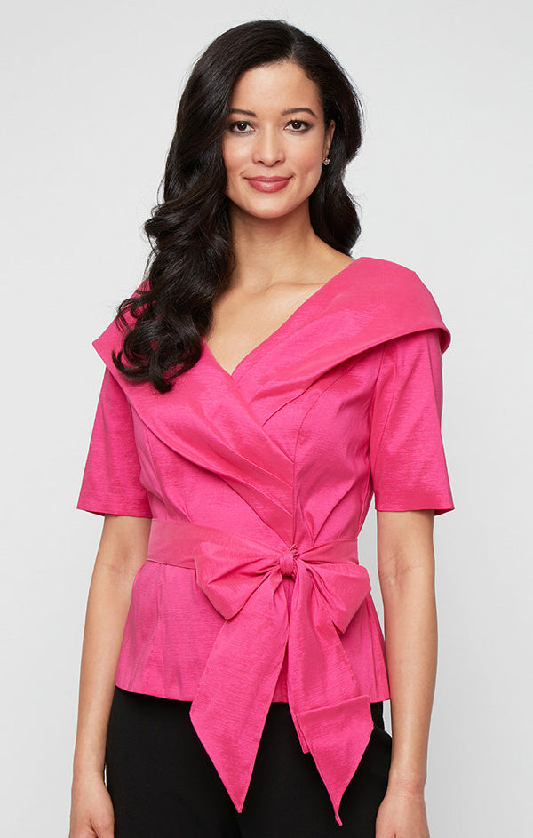 Alex Evenings 8366703 Formal Top Mother of the Bride Blouse