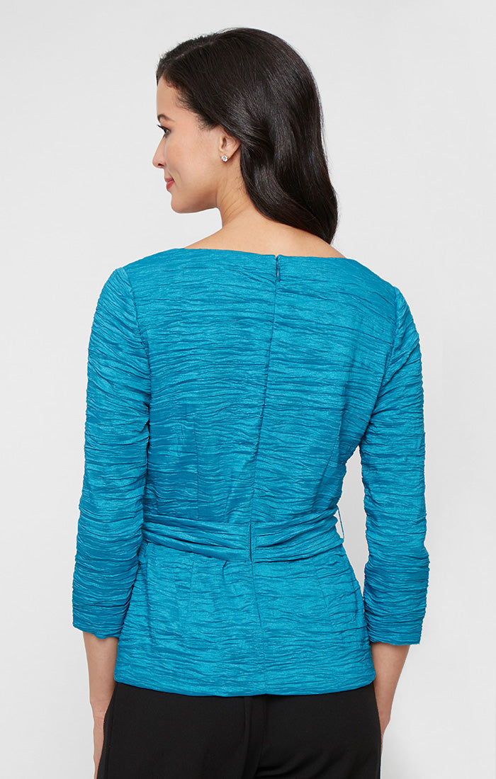 Alex Evenings 8366705 Fitted Formal Top Blouse