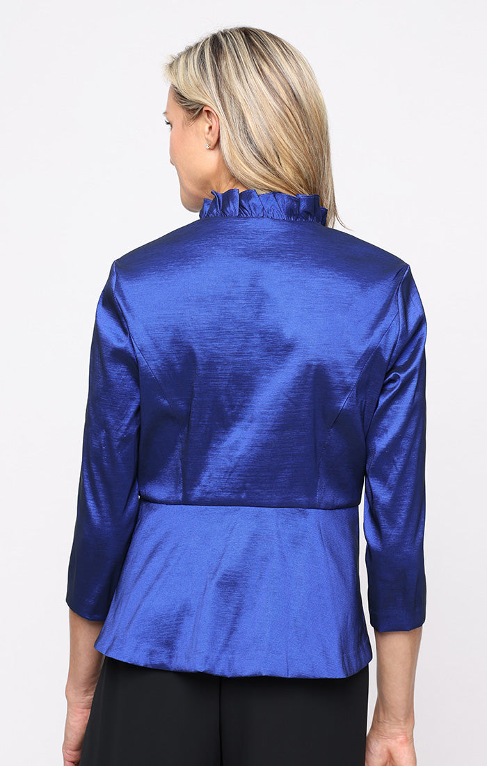 Top Formal Ruffle Top Royal
