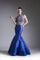 Formal Dresses Two Piece Beaded Formal Prom Long Mermaid Dress Royal