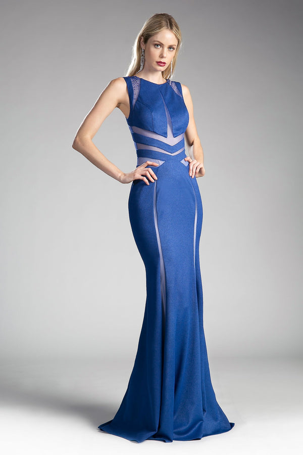 LaDivine 84792 Fitted Evening Long Formal Prom Dress