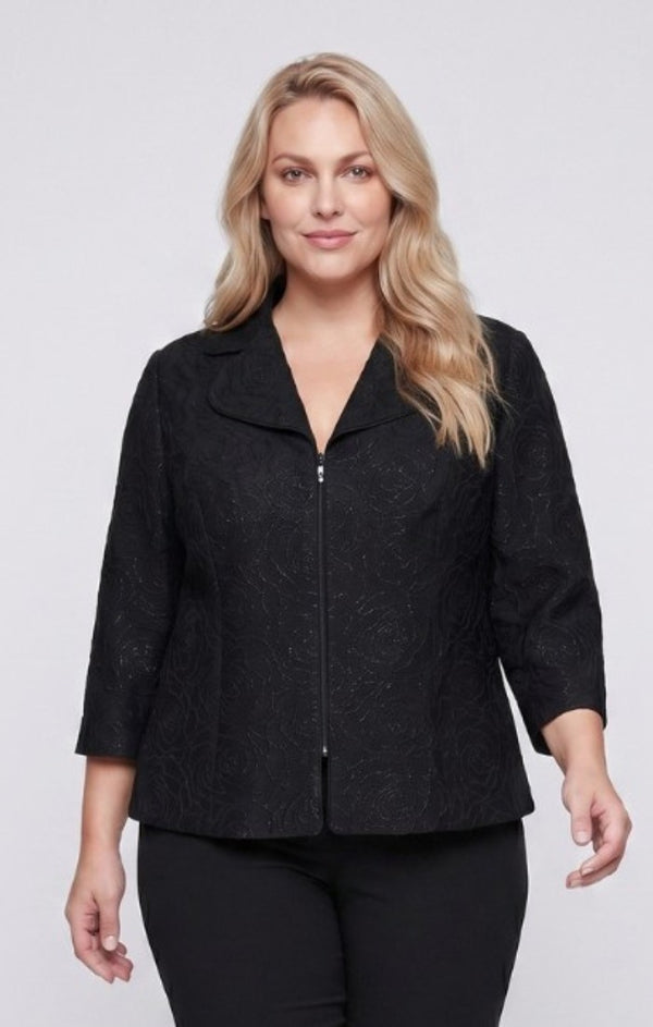 Crew High-Neck Lace Formal Fit & Flare Alex Evenings 8481333