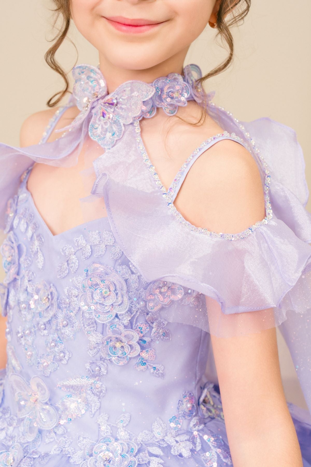 Sweetheart Floor-Length Tulle Flower Girl Ball Gown Cinderella Couture CC8585