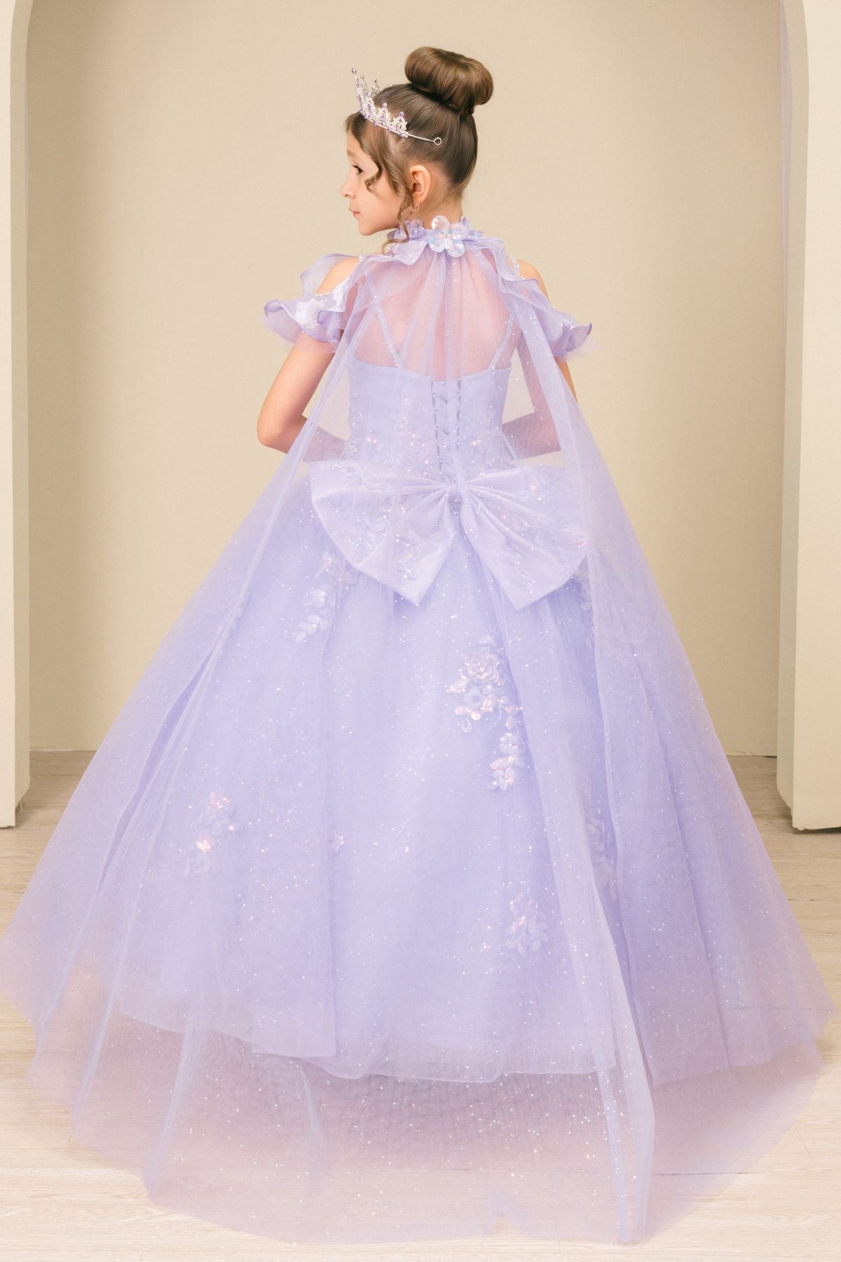 Sweetheart Floor-Length Tulle Flower Girl Ball Gown Cinderella Couture CC8585
