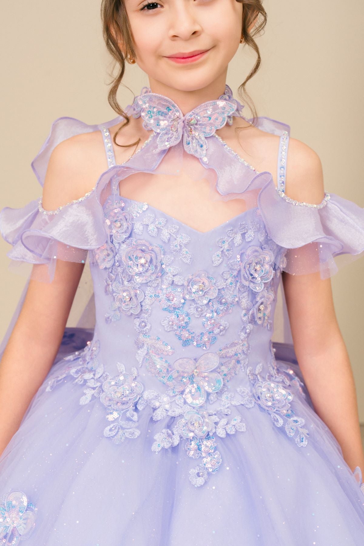 Sweetheart Floor-Length Tulle Flower Girl Ball Gown Cinderella Couture CC8585