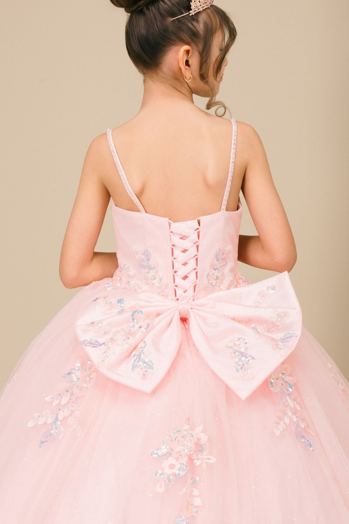 Sweetheart Floor-Length Tulle Flower Girl Ball Gown Cinderella Couture CC8585