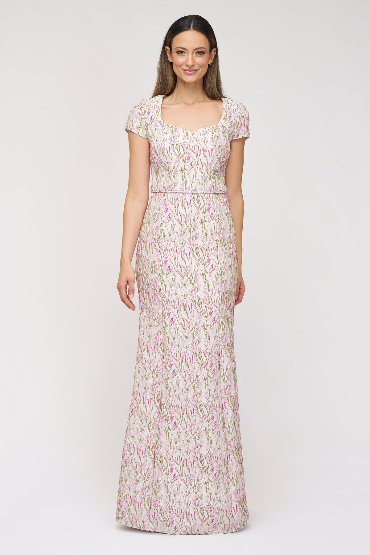 Floral Mermaid Gown JS Collections 86113578