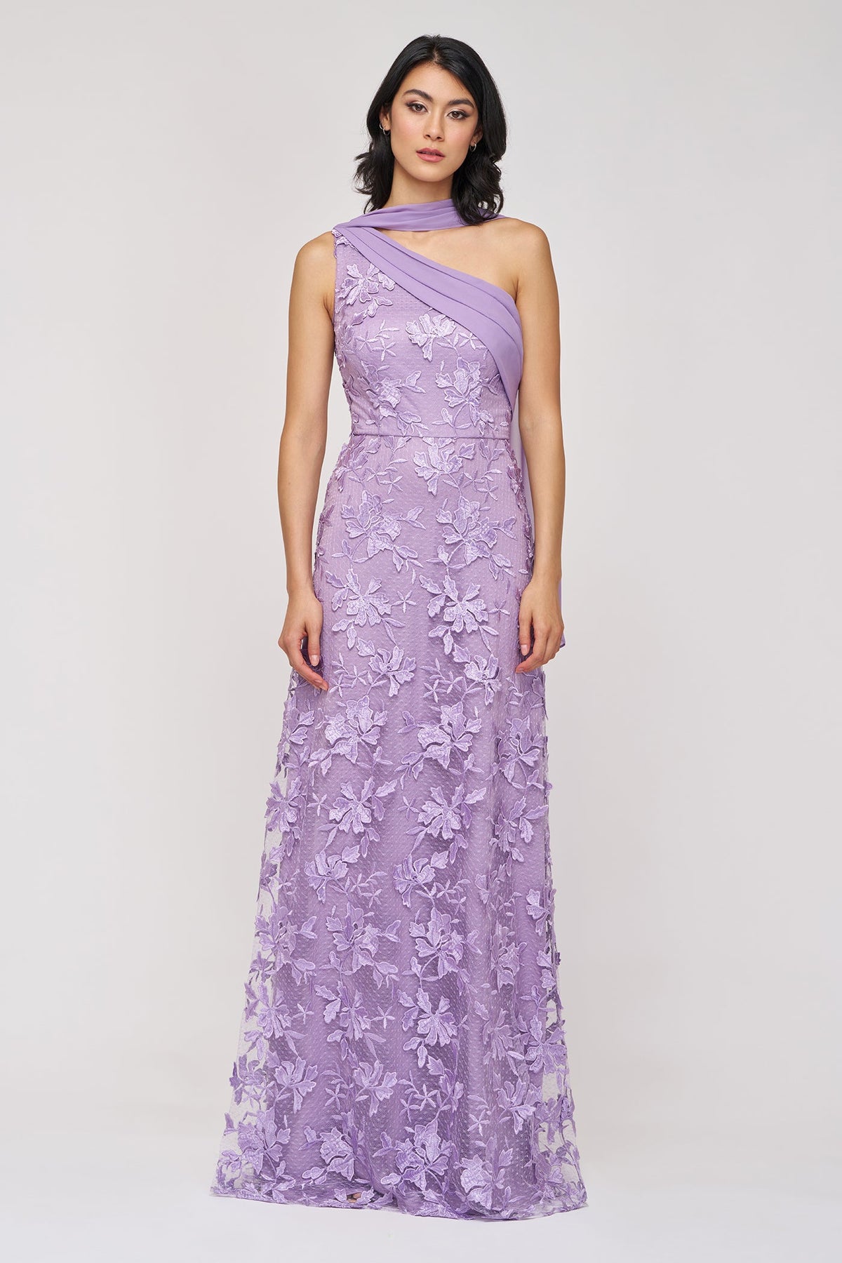 Nola Chiffon Drape Gown JS Collections 86113595