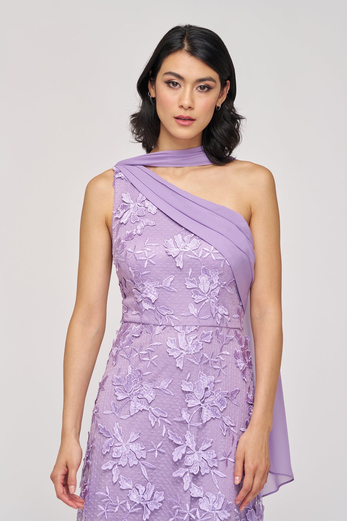 Nola Chiffon Drape Gown JS Collections 86113595