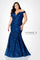 Mother of the Bride Dresses Long Mermaid Lace Mother of the Bride Formal Dress Navy Blue
